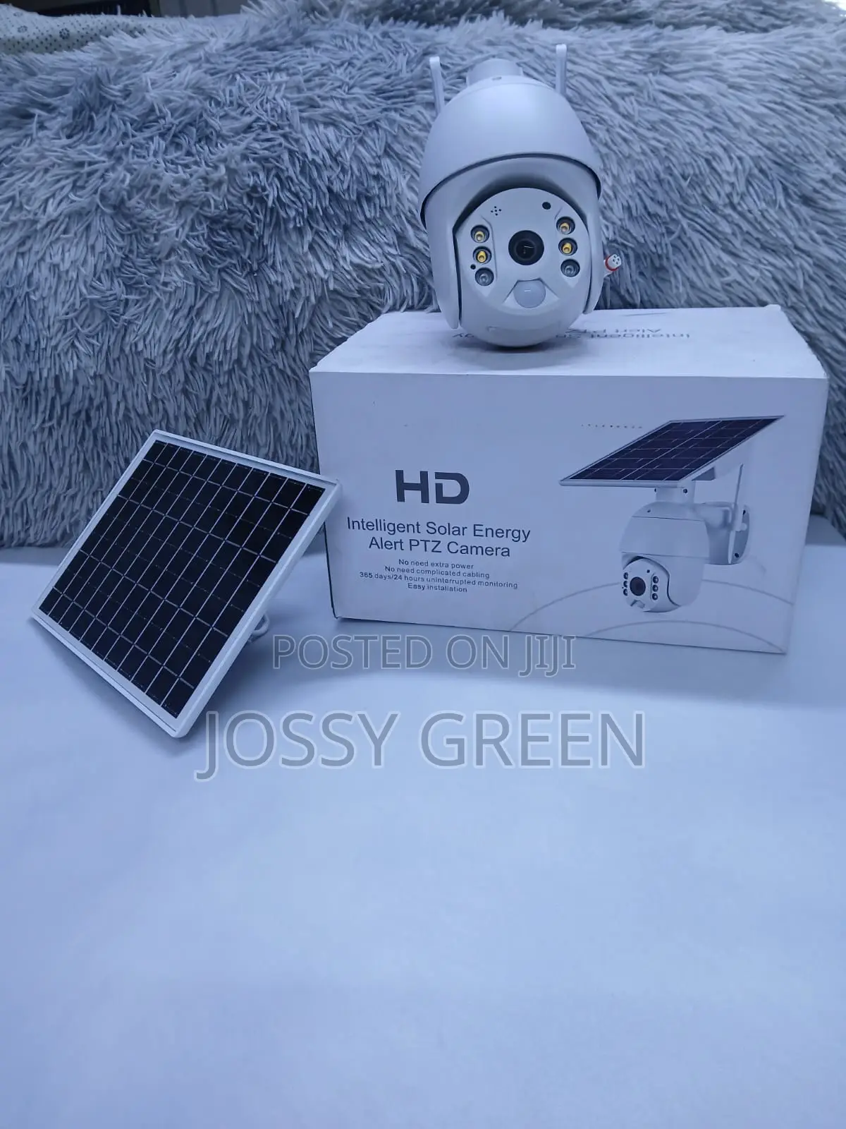 4mp Outdoor Solar Powered 4g Sim Camera – Single Lens With Ubox App