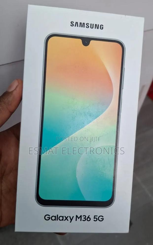 New Samsung Galaxy M36 5G 128 GB Black - thumbnail 2