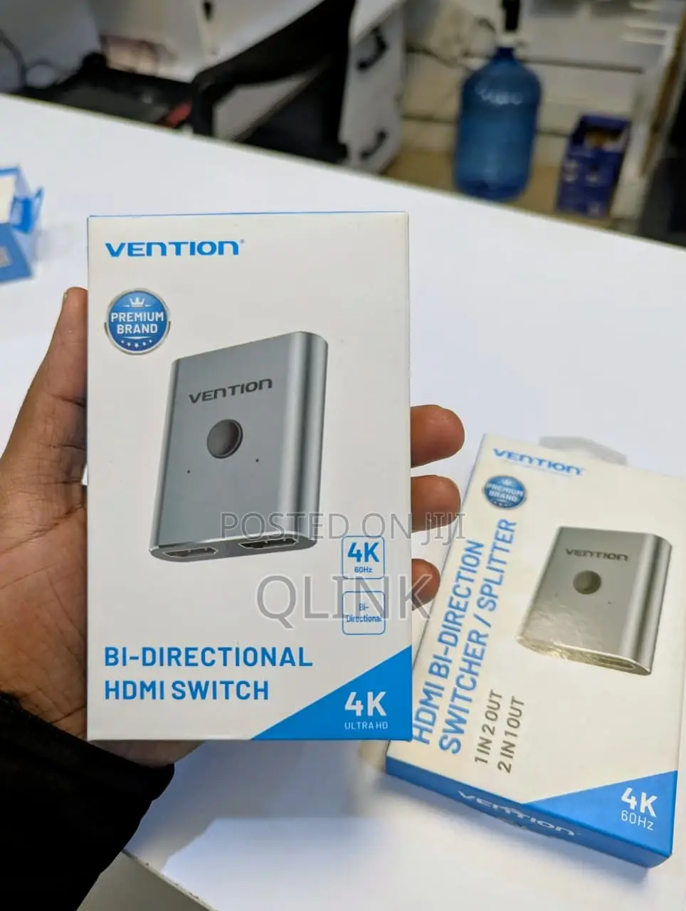 Vention 2-Port Hdmi Bi-Direction Switcher Silver