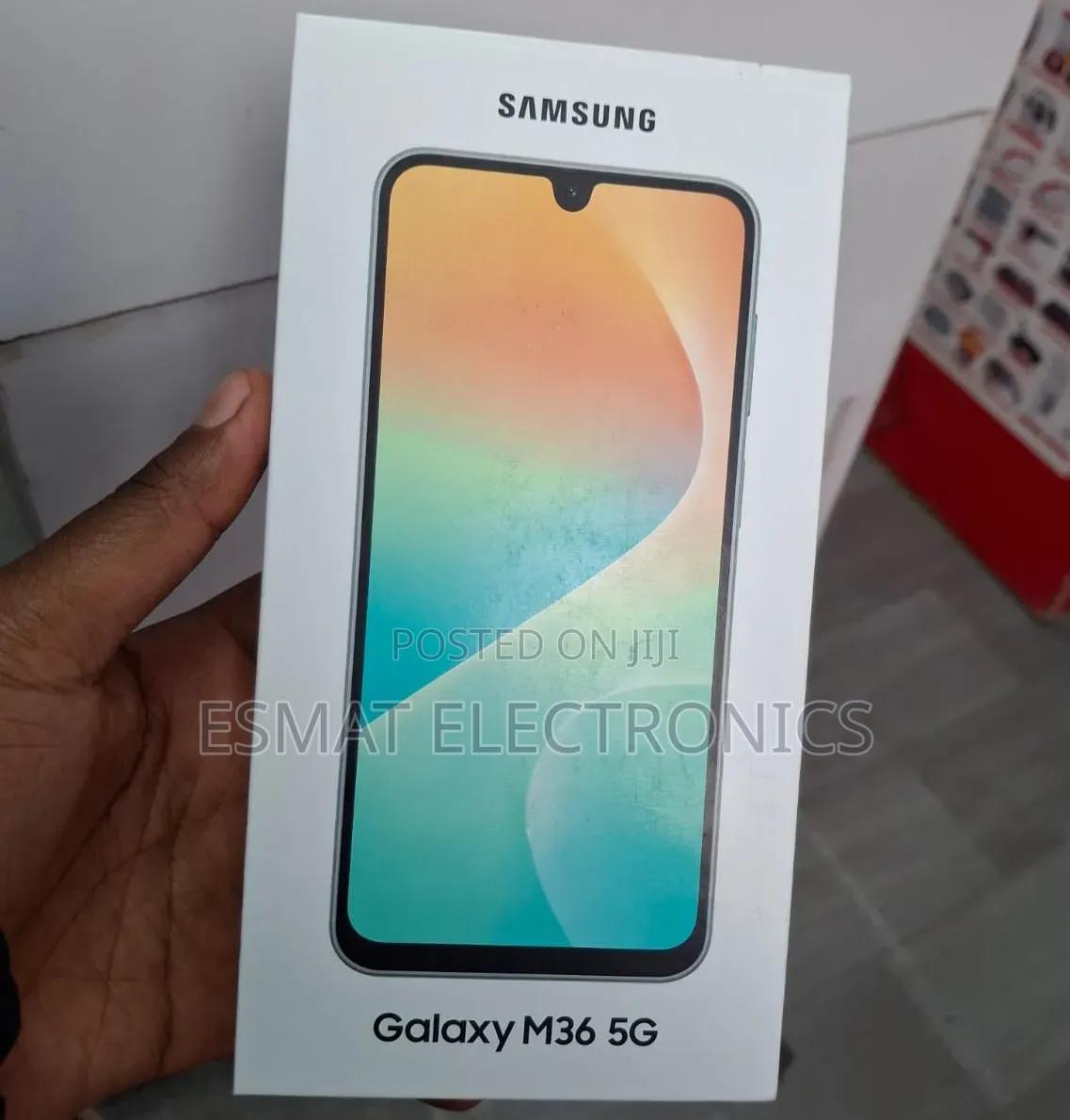 New Samsung Galaxy M36 5G 128 GB Black