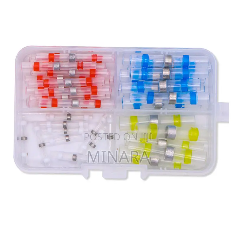 50 Pcs, Solder Seal Wire Connectors,Self Soldering Heat Shrink Sleeves