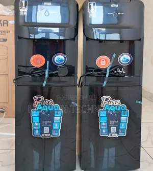 Black Mika Free Standing Hot and Cold Water Dispenser