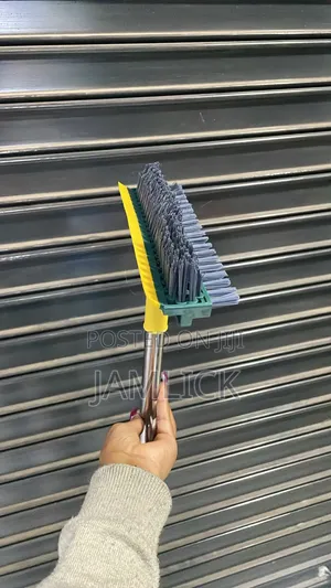 3-in-1 Floor Scrubbing V-shaped Brush, Broom Squeegee – Ny