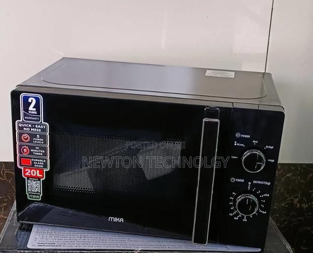 Black 20 Litres Mika Manual Microwave - thumbnail 2