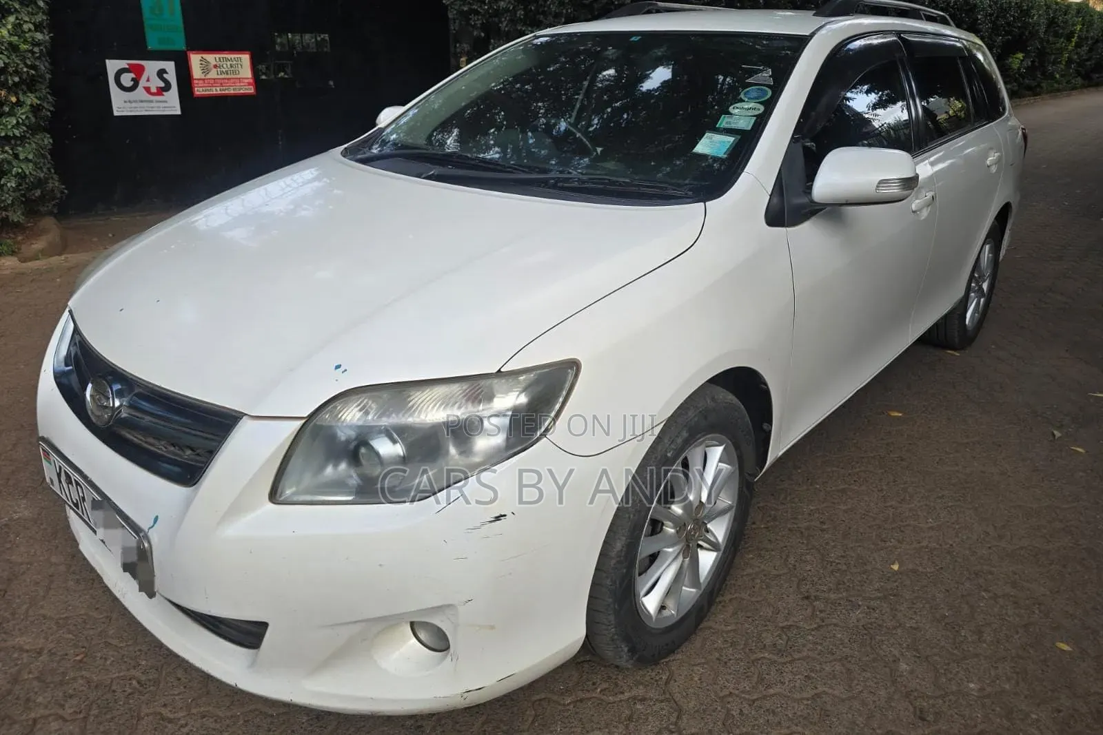 Toyota Corolla Fielder 2012 White