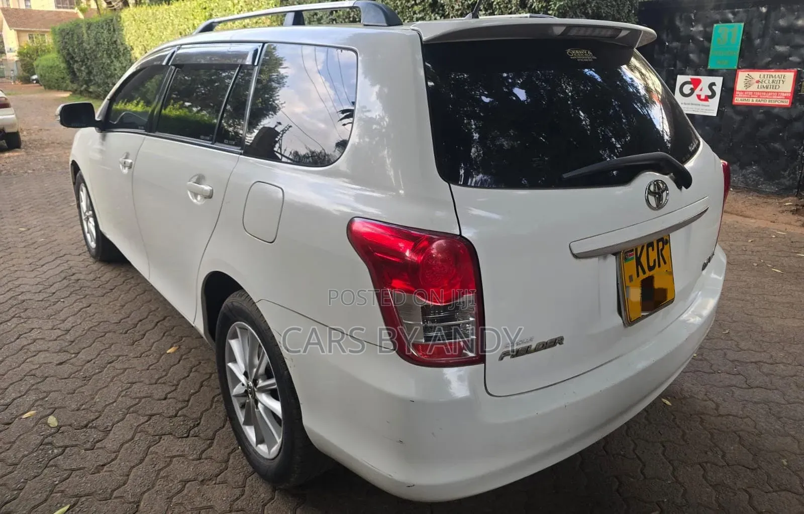Toyota Corolla Fielder 2012 White
