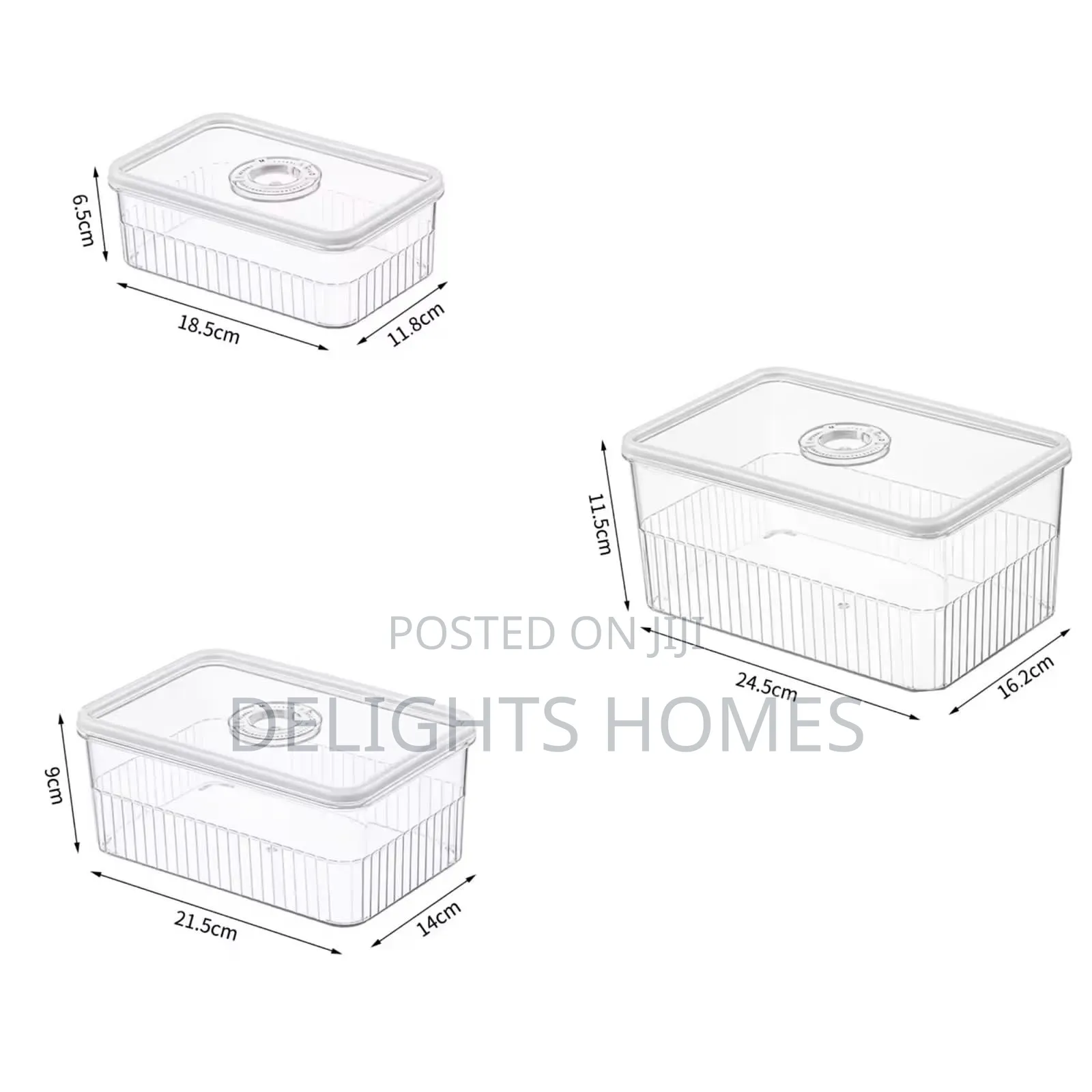 Acrylic Transparent Fridge Organizer_bh