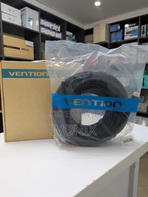 Vention Cotton Braided Hdmi Male To Male Cable 20m Black
