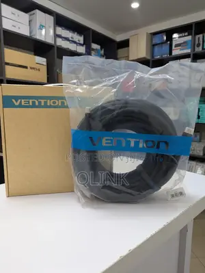 Vention Cotton Braided Hdmi Male To Male Cable 20m Black