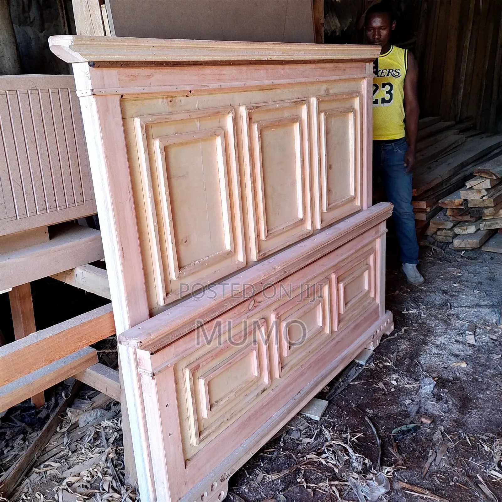 Hard Wood Bed