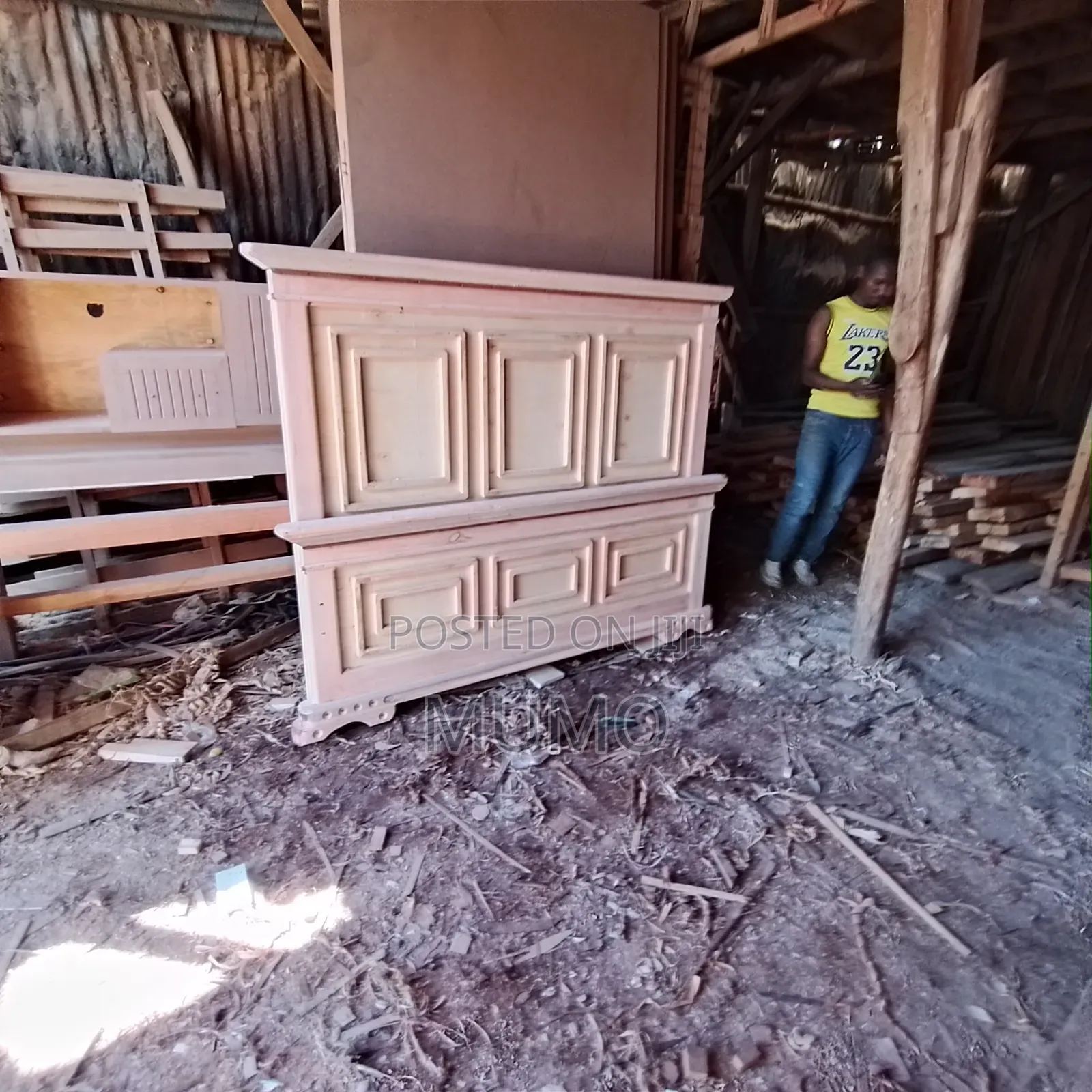 Hard Wood Bed