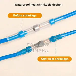 120 Pc, Solder Seal Wire Connectors,Self Soldering Heat Shrink Sleeves