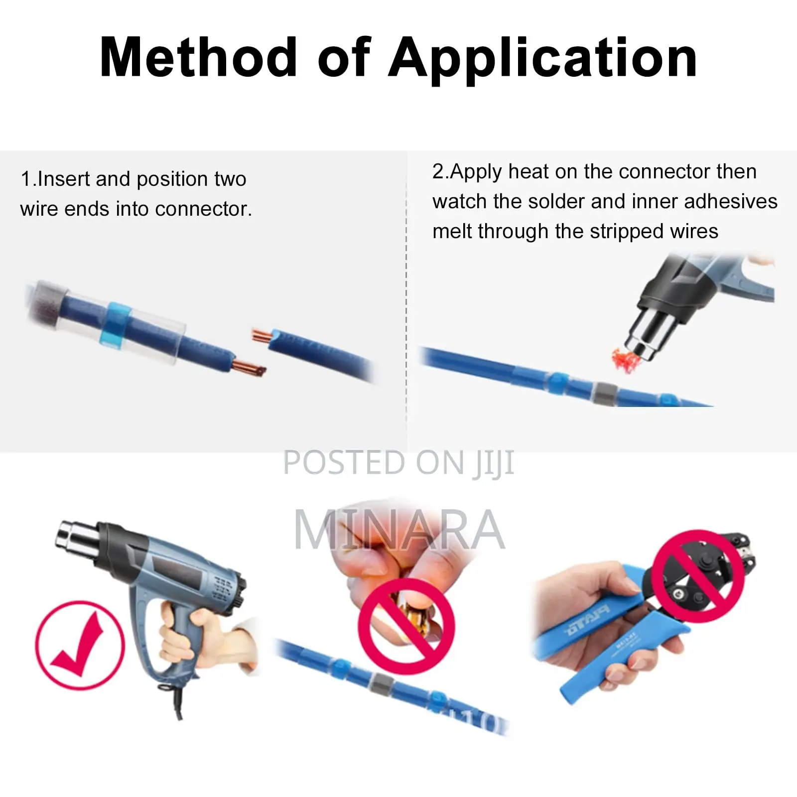 120 Pc, Solder Seal Wire Connectors,Self Soldering Heat Shrink Sleeves