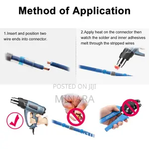 120 Pc, Solder Seal Wire Connectors,Self Soldering Heat Shrink Sleeves