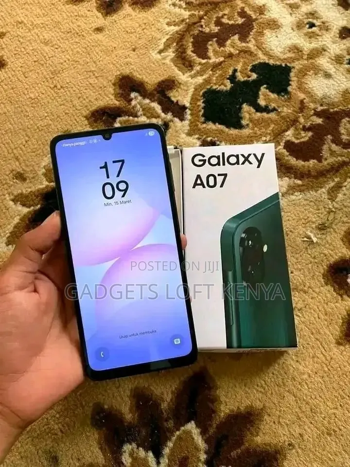 New Samsung Galaxy A07 4G 64 GB Black