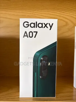 New Samsung Galaxy A07 4G 64 GB Black