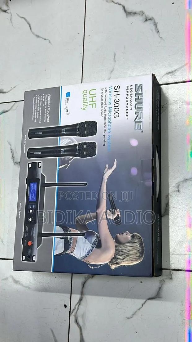 Shure Sh-300g Wireless Microphone System