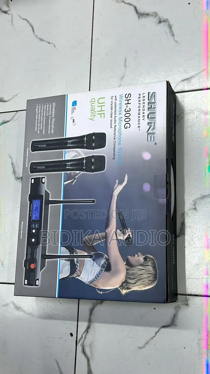 Shure Sh-300g Wireless Microphone System