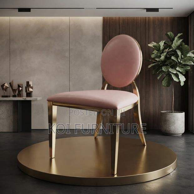 Dining Chairs; Leather Sophisticated Comfort Dining Chairs - thumbnail 4