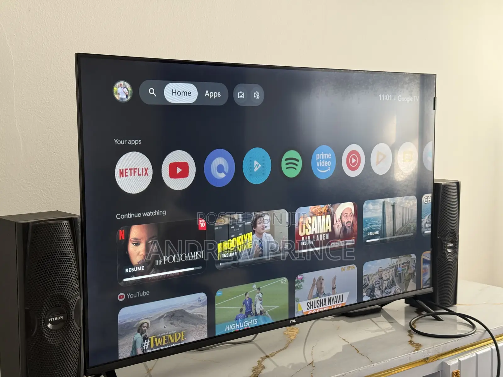 TCL S5k 43 Inch