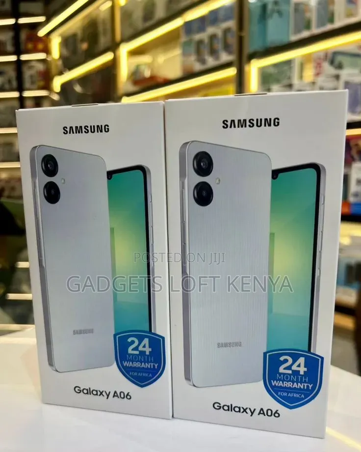 New Samsung Galaxy A06 64 GB White