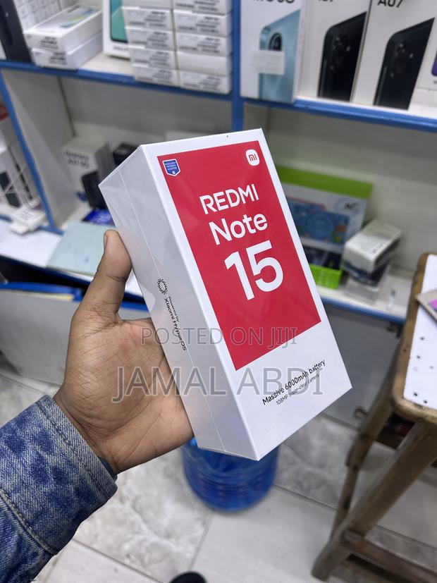 New Xiaomi Redmi Note 15 256 GB Black