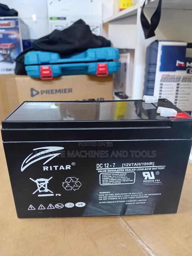 Ritar 7ah Battery 12v - thumbnail 2