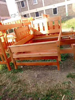 4*6 Hardwood Bed - Single Standard