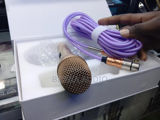 Top Quality Golden Pro Sound Microphone - main view