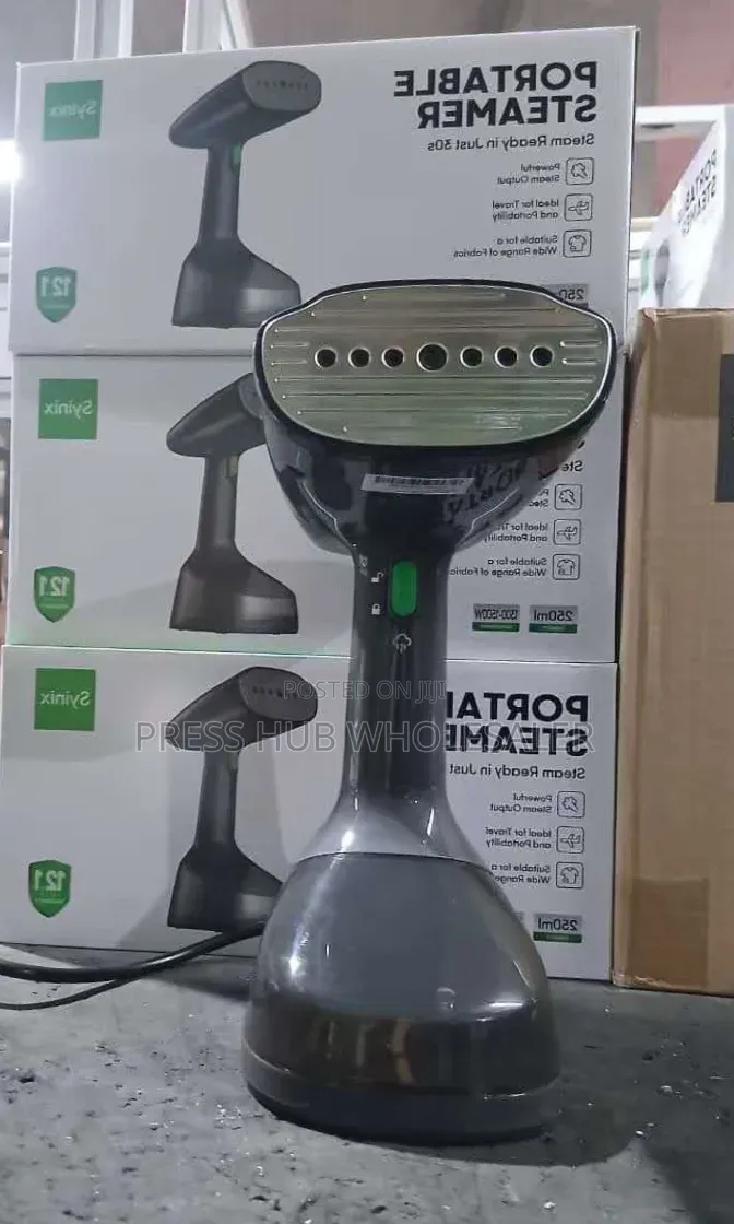 Syinix Portable Garment Steamer Irsp-1001 – 1500w