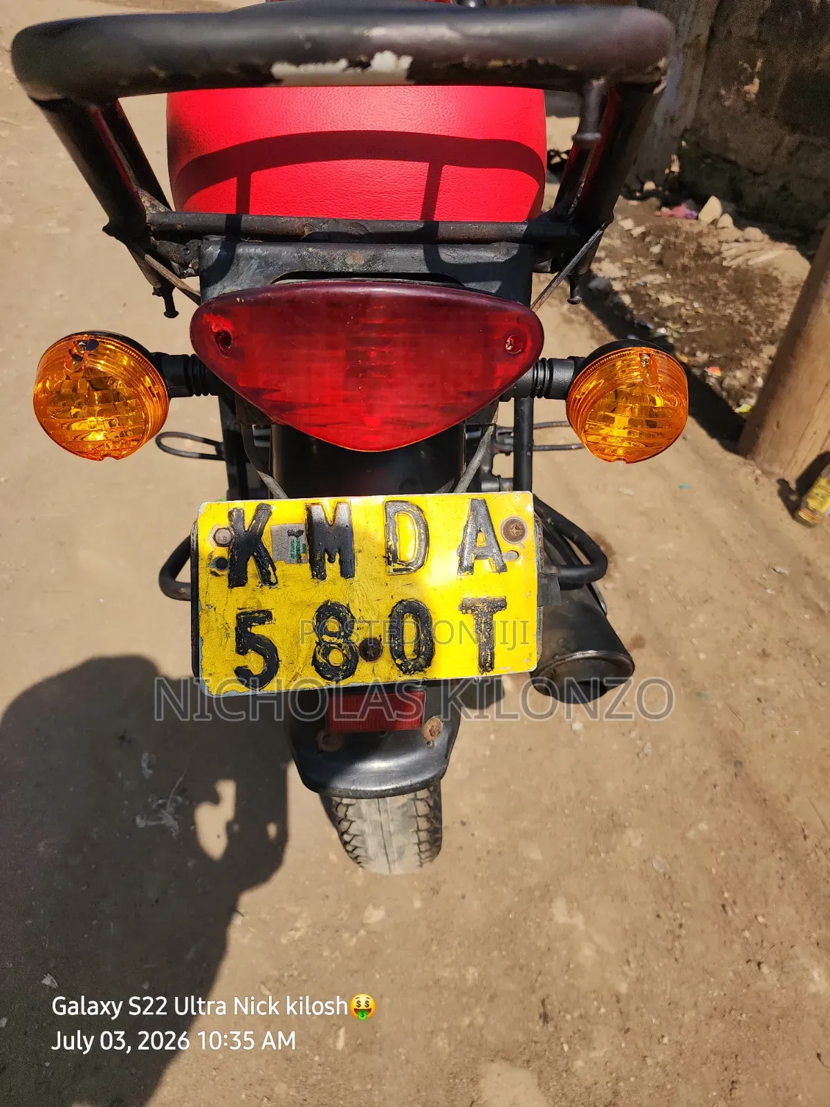Bajaj Boxer 150 UG 2014 Red