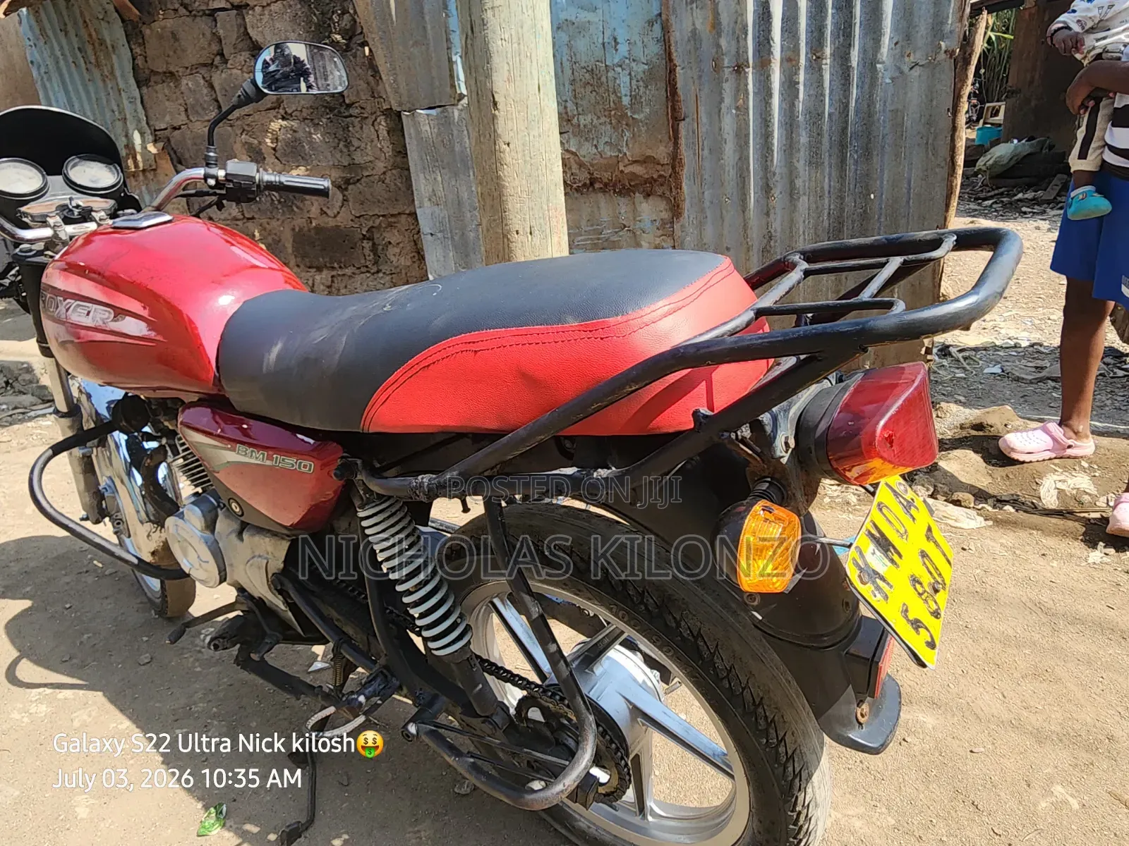 Bajaj Boxer 150 UG 2014 Red