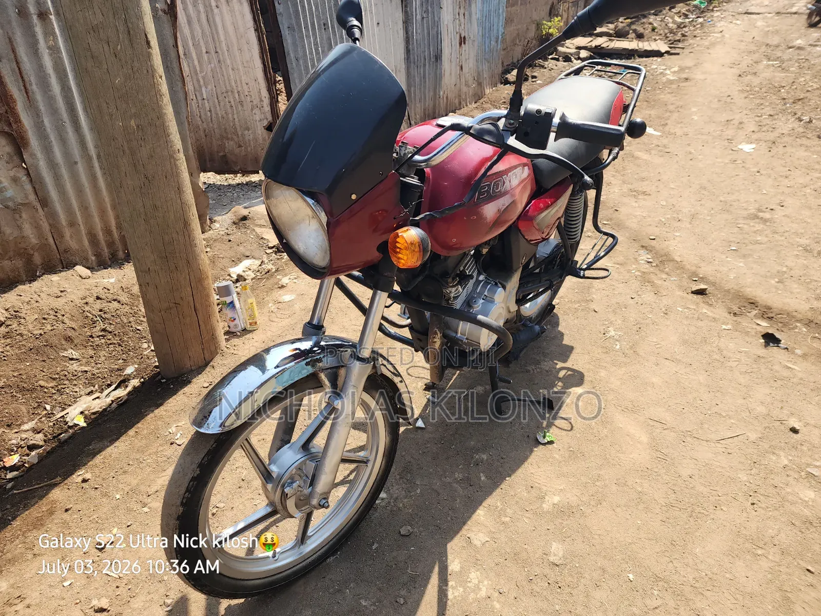 Bajaj Boxer 150 UG 2014 Red