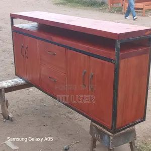 Metal Wood Tv Stand