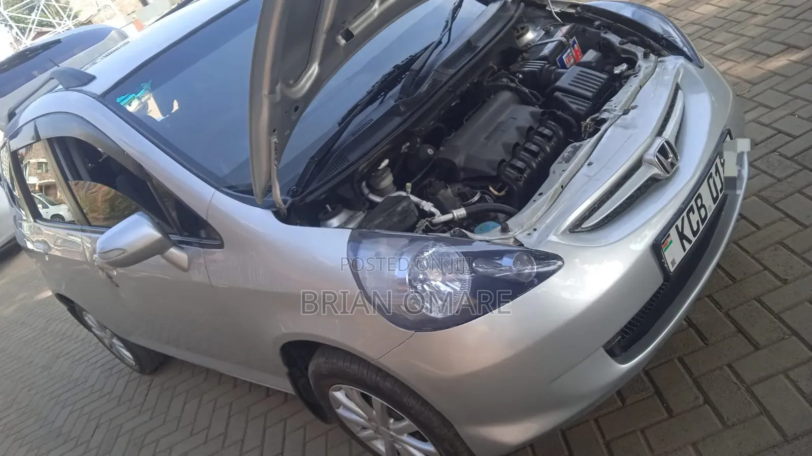 Honda Fit 2007 Silver