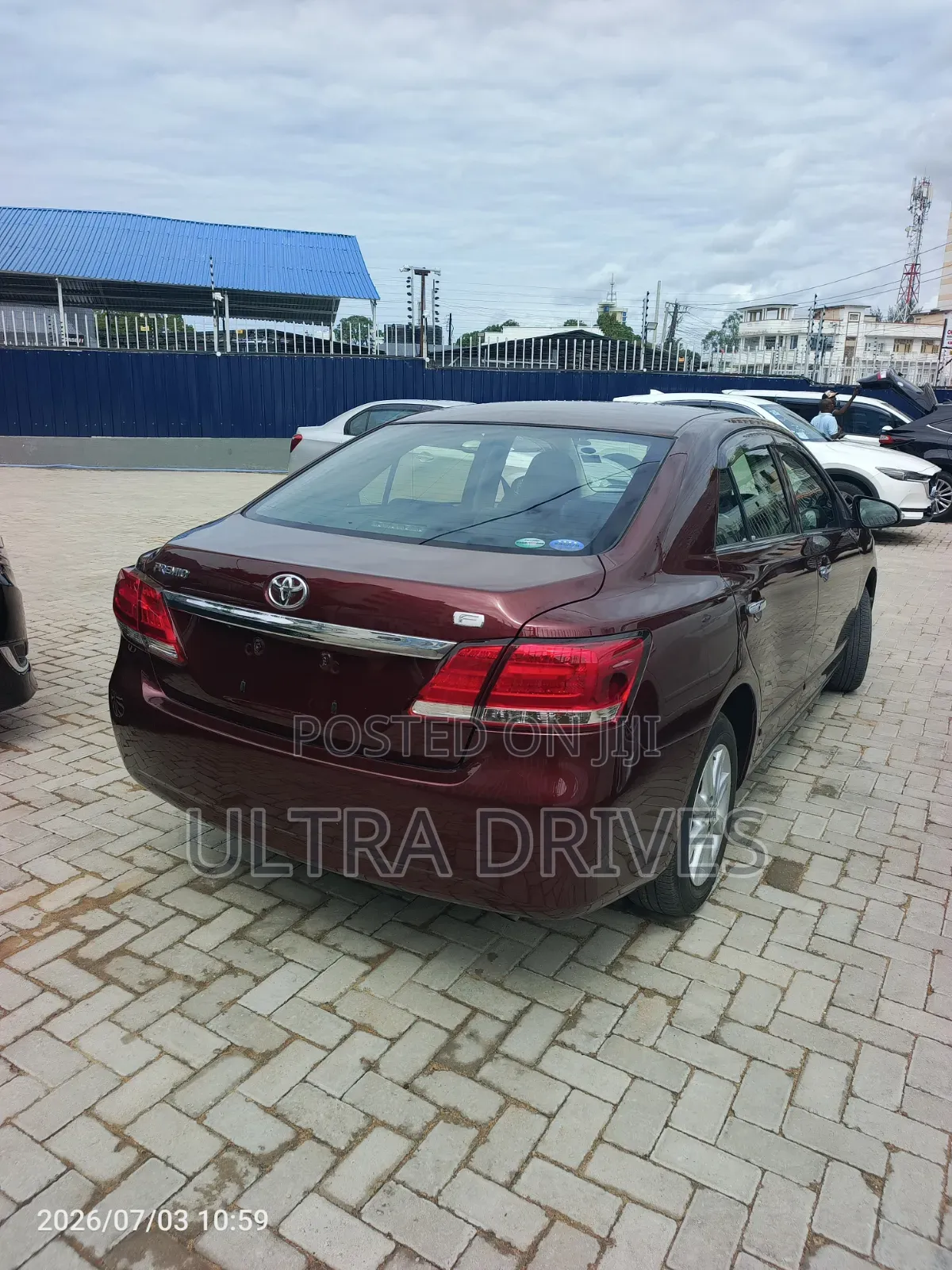 Toyota Premio 2019 Maroon