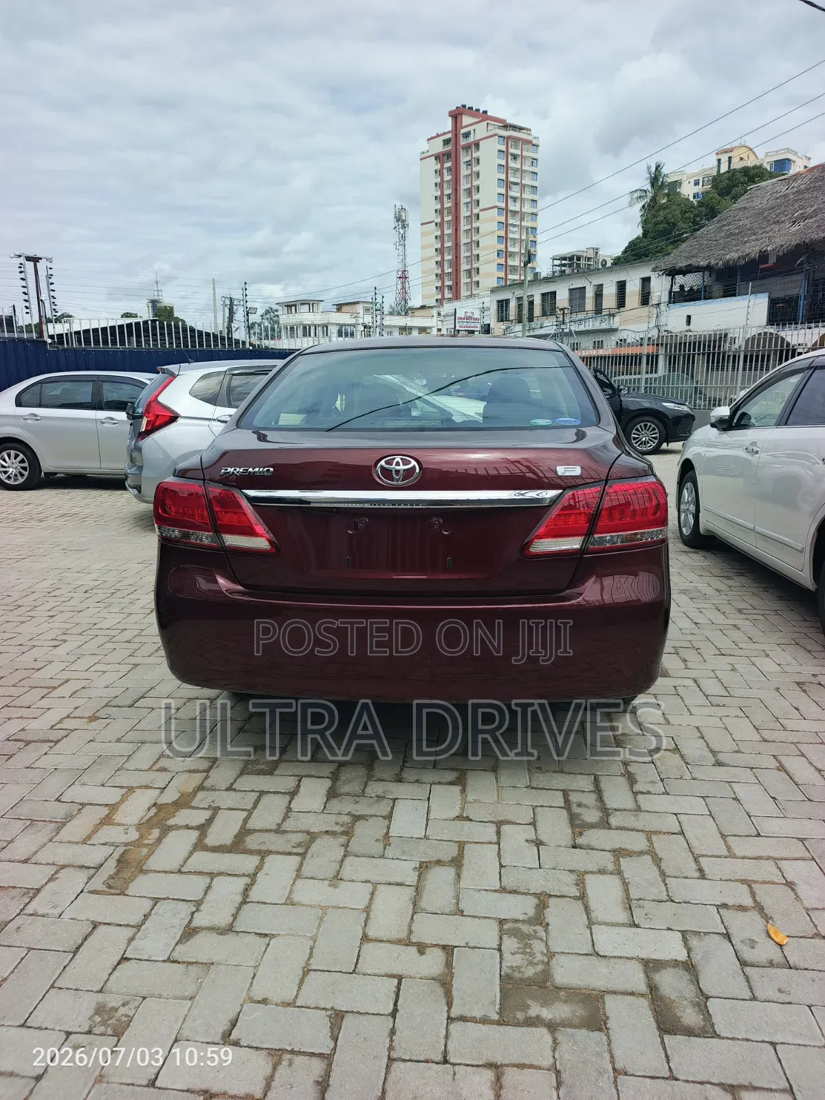 Toyota Premio 2019 Maroon
