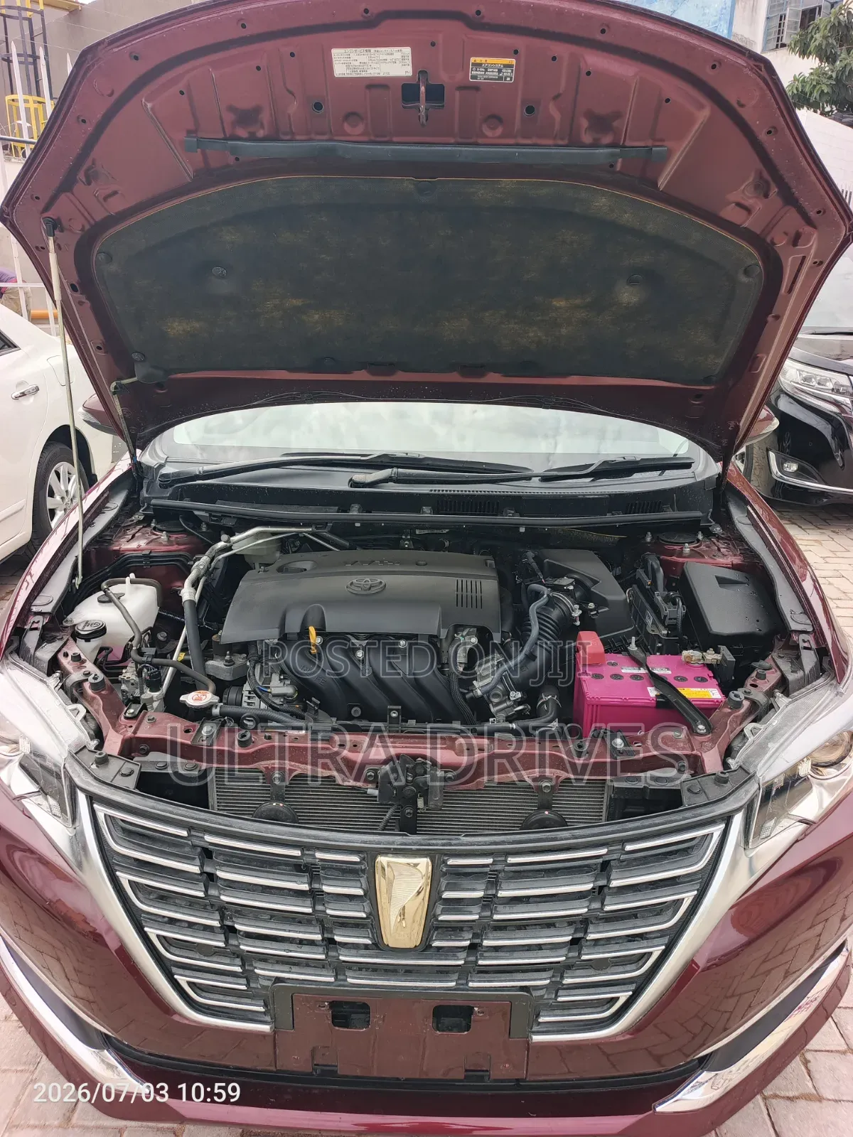 Toyota Premio 2019 Maroon