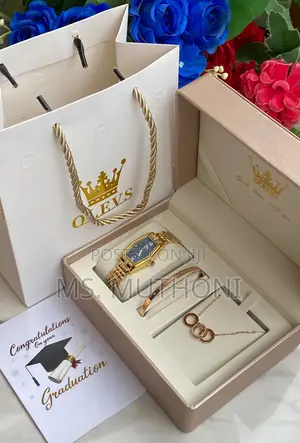 Ladies Customizable 3 Pcs Gift Sets ( Boxed + Bag + Card )