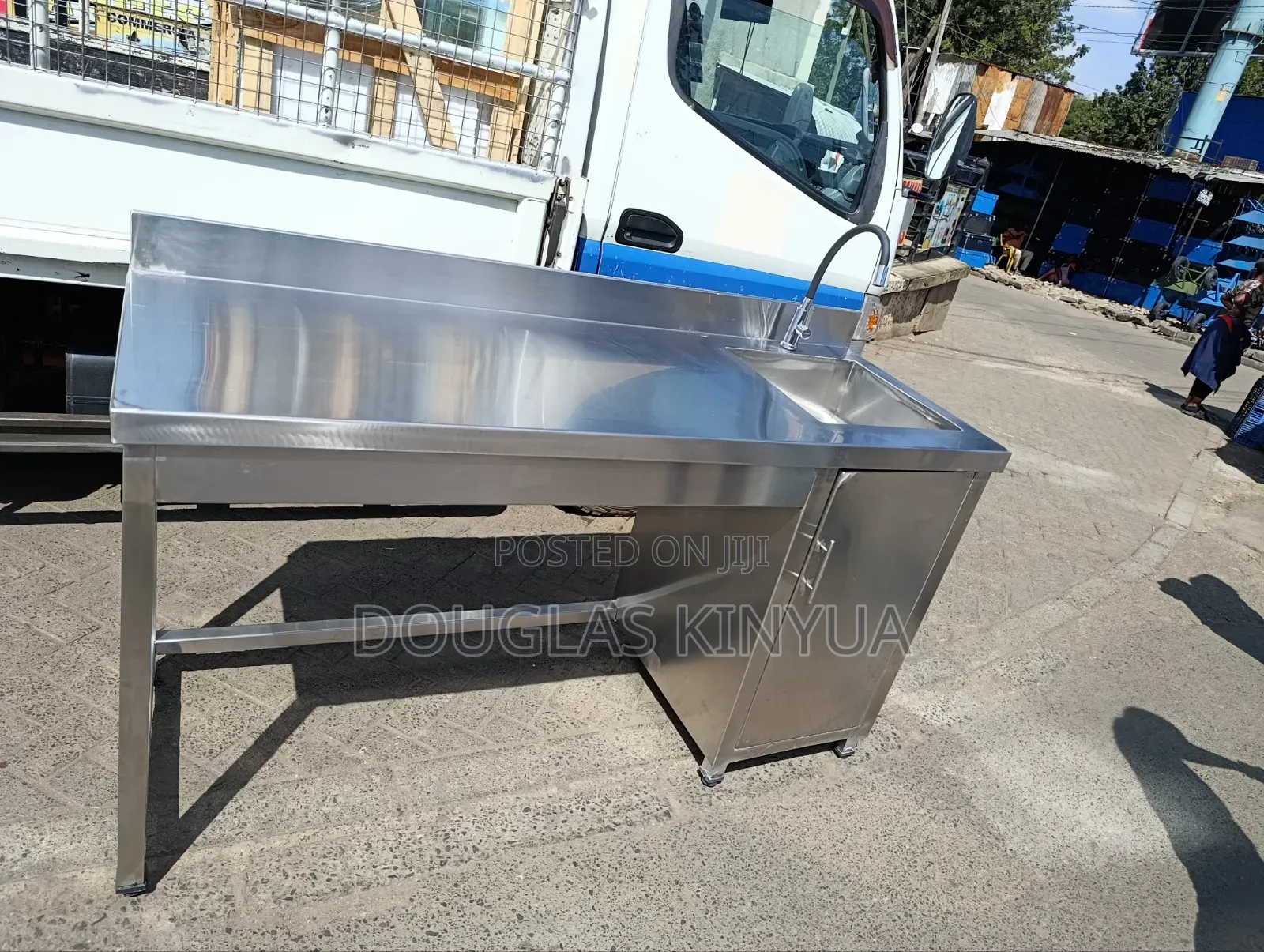 Stainless Steel Single Basin Sink
