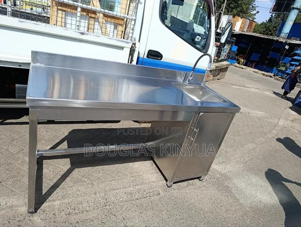 Stainless Steel Single Basin Sink