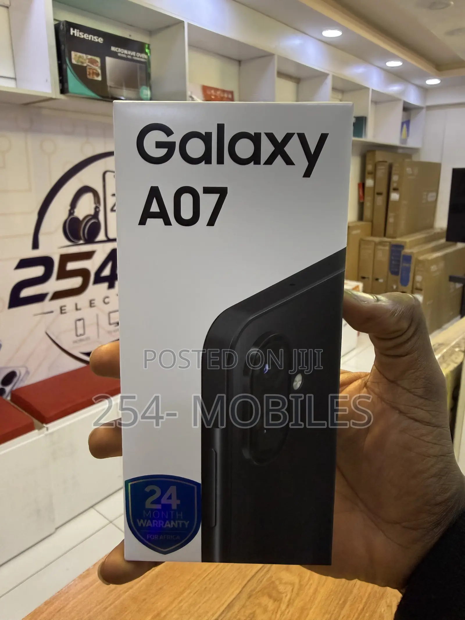 New Samsung Galaxy A07 4G 64 GB Black
