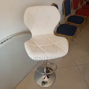 Modern Adjustable Swivel Bar Stool With Backrest