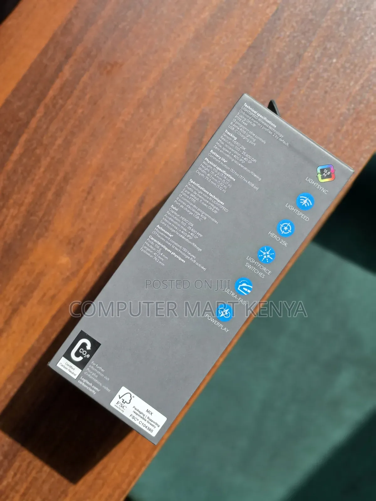 The Logitech G502 X Plus