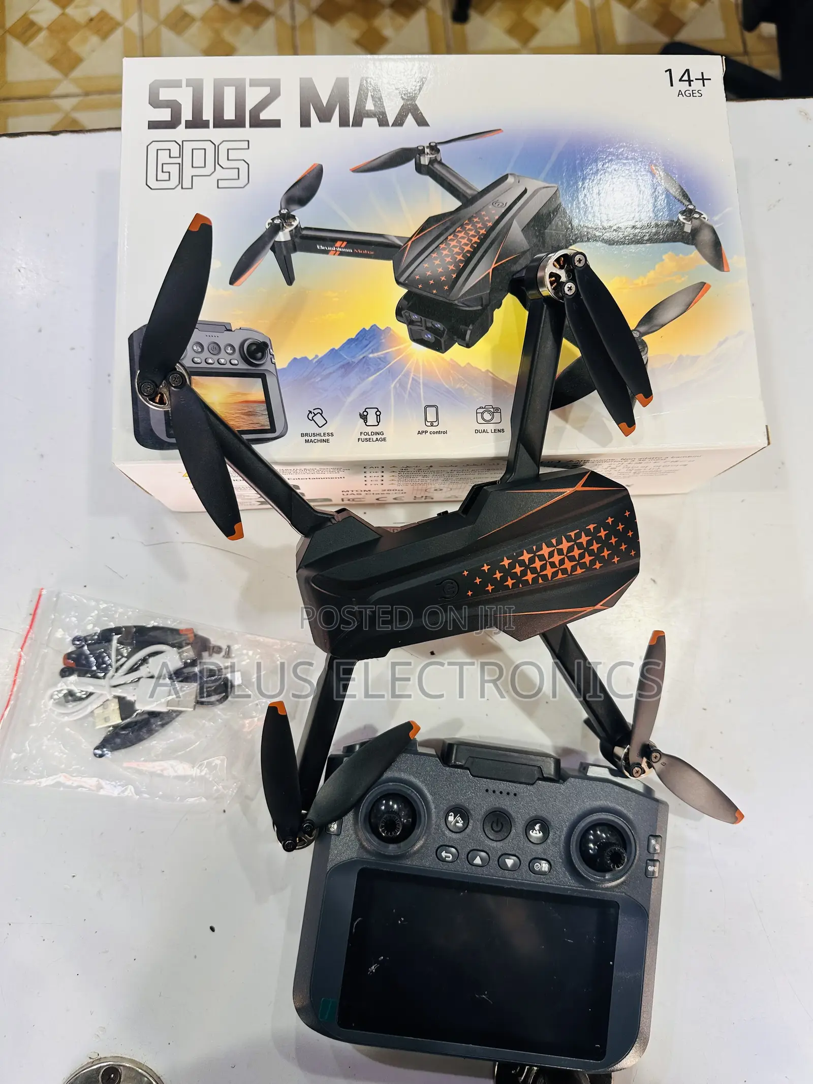 S102 Drone With GPS – Hd Camera Stable Flight
