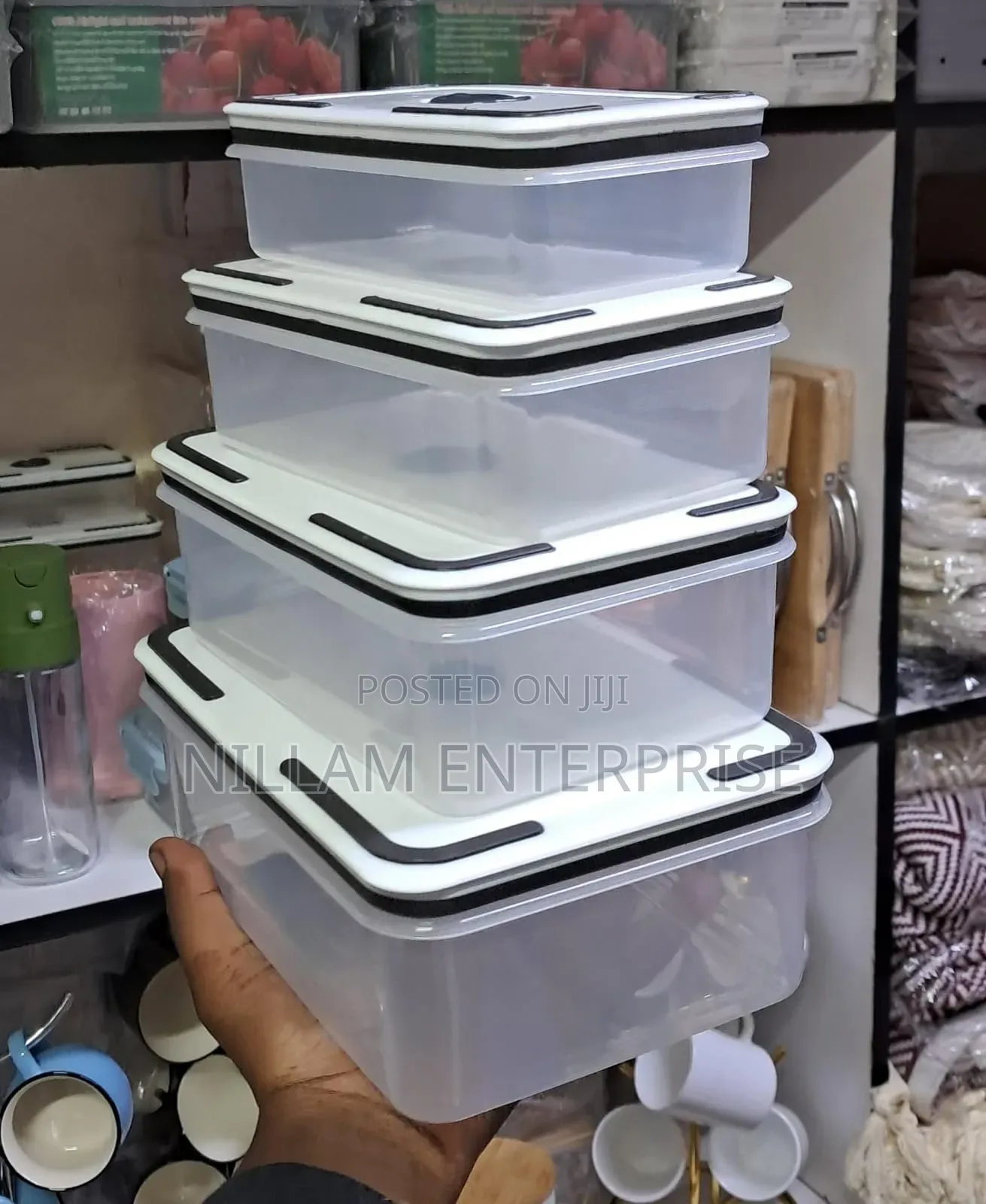 4pc Set Fridge Storage Containers