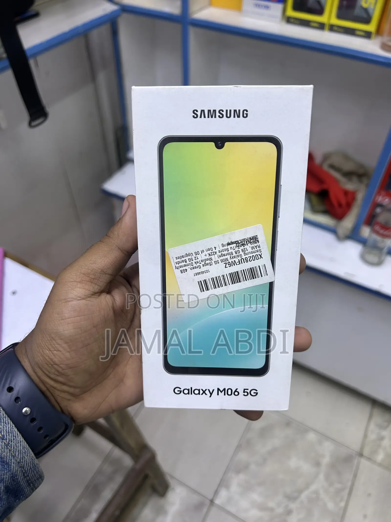 New Samsung Galaxy M06 5G 128 GB Black