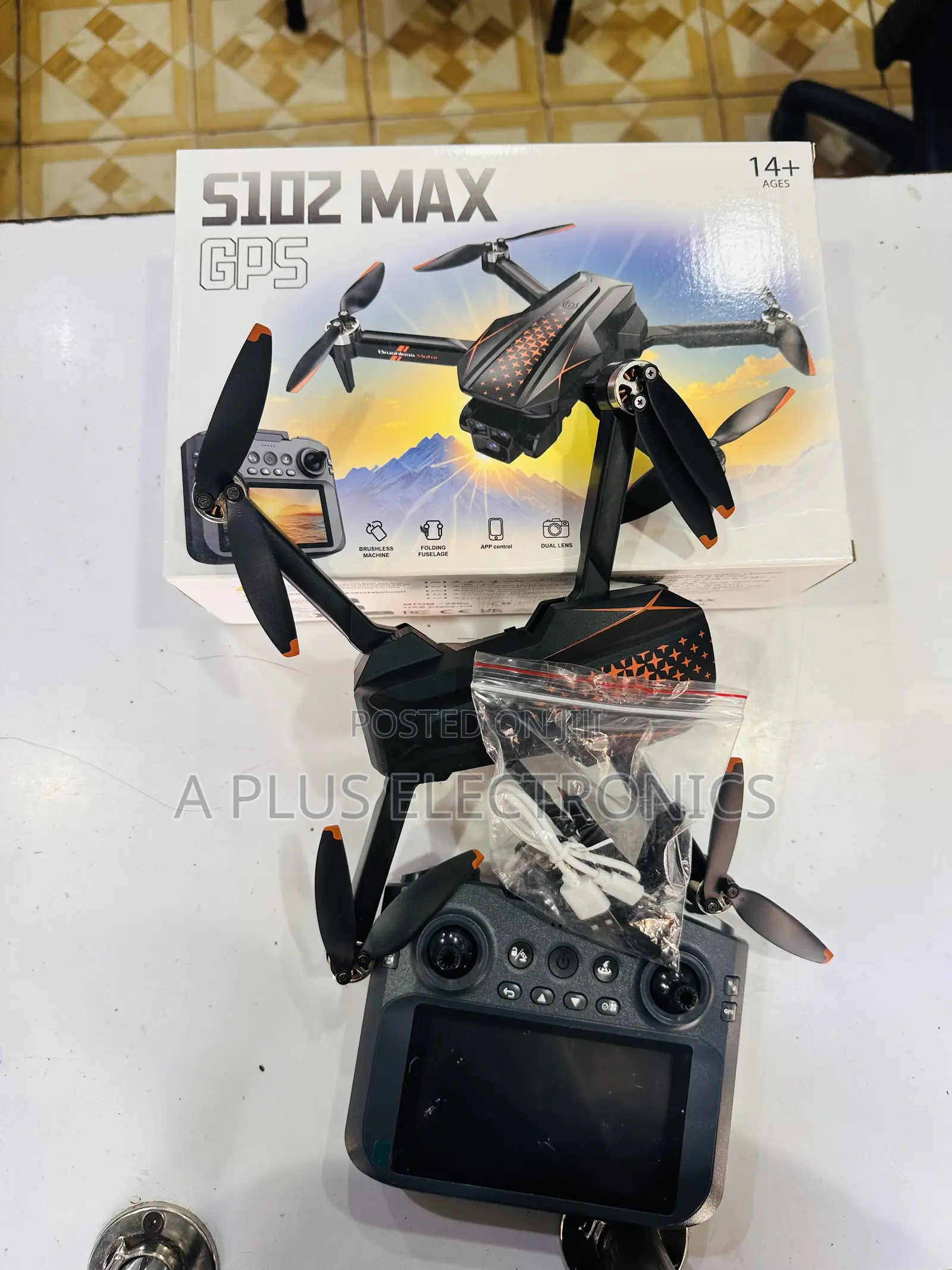 S102 Drone With GPS – Long Battery Life