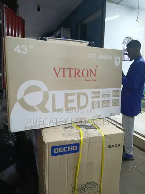 Vitron 43 Inch Qled Android Tv – Crystal Clear Display