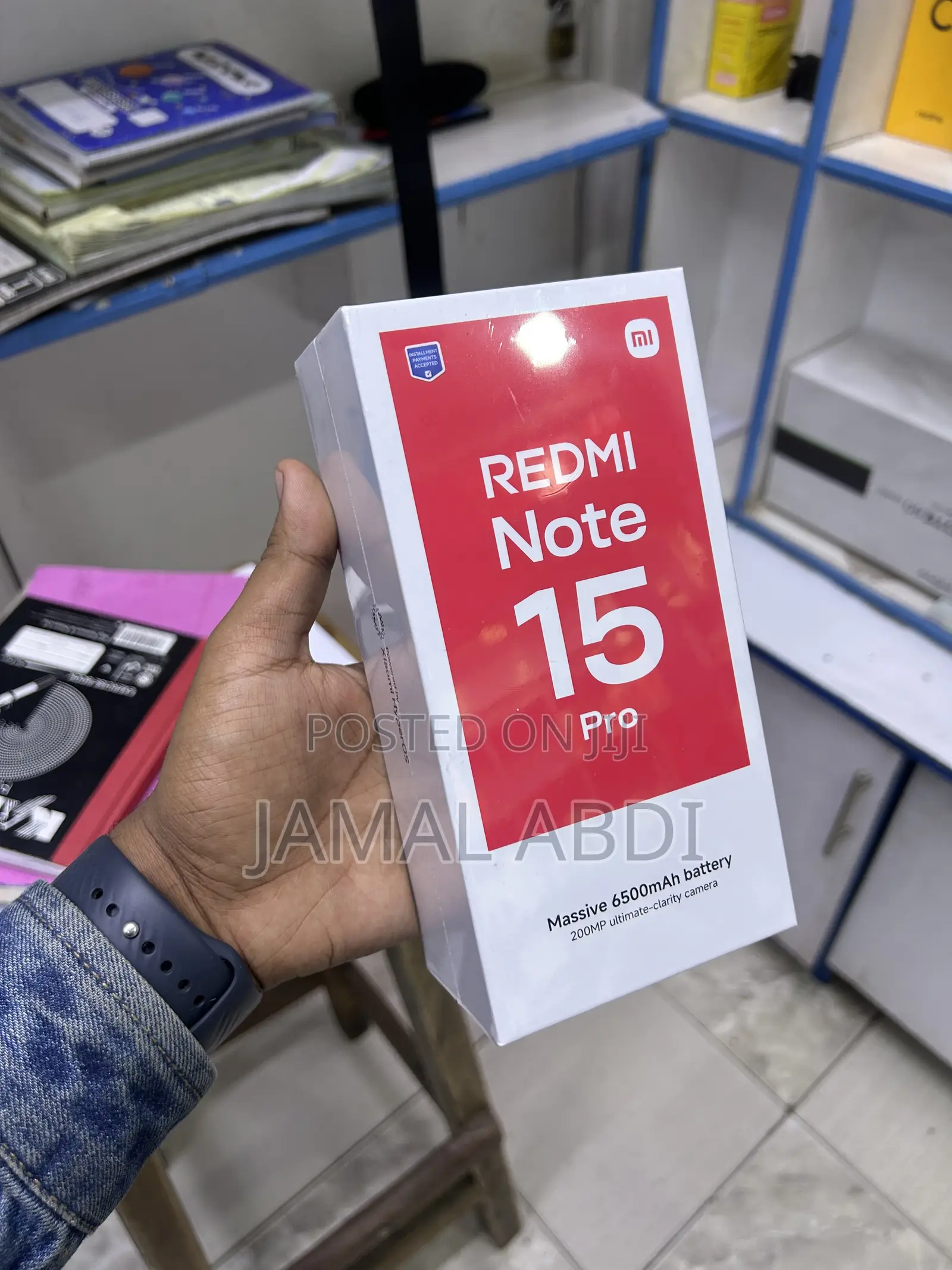 New Xiaomi Redmi Note 15 Pro 256 GB Black